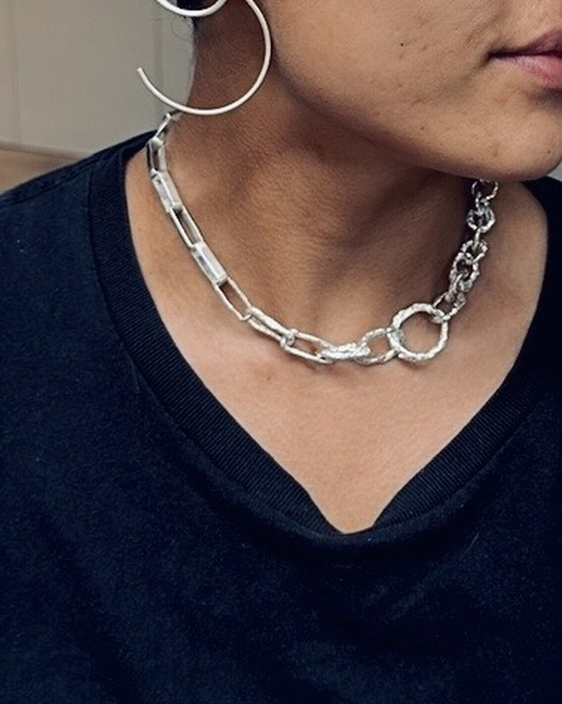 Brutalist Takeover Necklace Bracelet