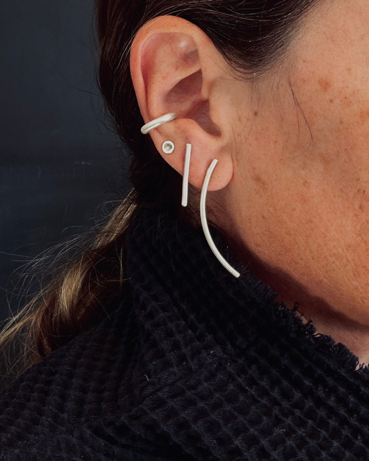 Walking Line Ear Cuff